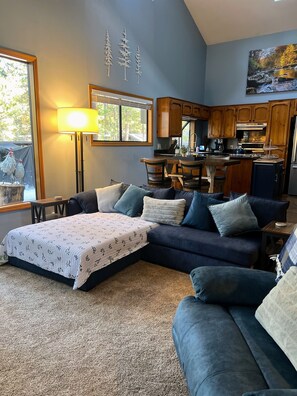 Open concept living room