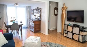 Living Room Dining Room & Hallway