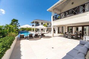 Luxurious two-story residence is located on the stunning West Coast of Barbados