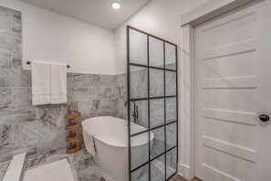 Separate Shower and Tub
