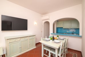 Kitchen and dining area