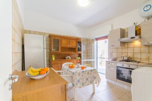 Kitchen and dining area