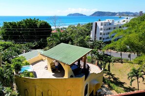 Great views from the rooftop lounge and party deck