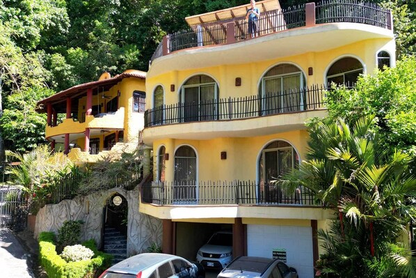 Front of Villa