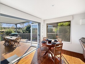 Indoor and Outdoor Dining
