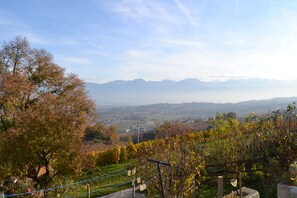 Blick von der Unterkunft