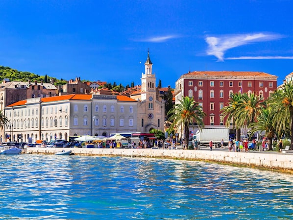 Gebäude, Stadt, Sommer, \"Stadt, Touristenattraktion, Boot, Küste, Watercraft, Urlaub