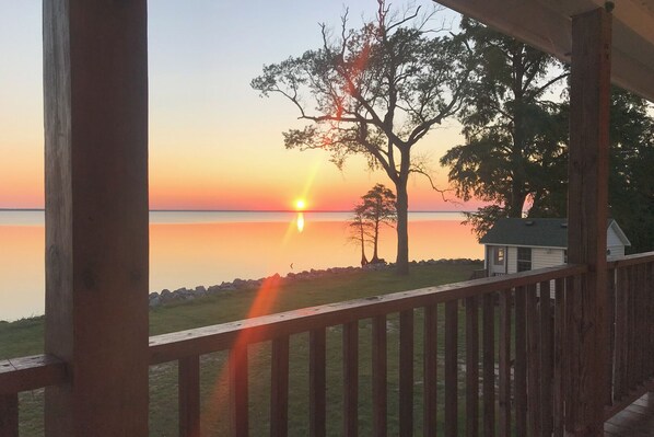 Beautiful Sunset from the Back Deck
