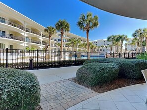 Patio View - Easy Access to the Community Pool