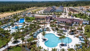 Resort aerial picture