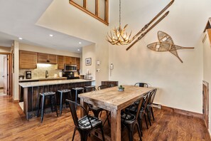 Kitchen and Dining Area