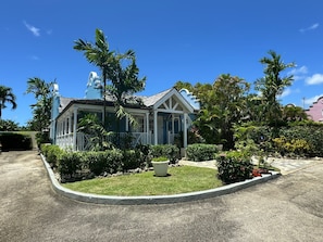 Villa front side view