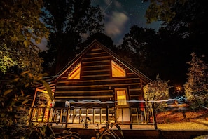 Cabin #2 at Night