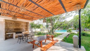 Come together for a barbecue and pool day!