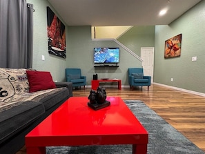 Living area modern and fun