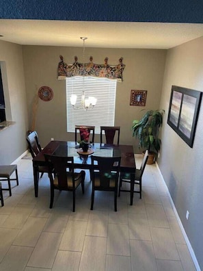 Dining table
