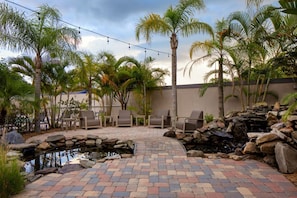 Koi pond
