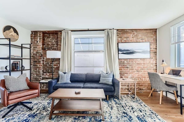 Plentiful seating space to accommodate guests if you'd like