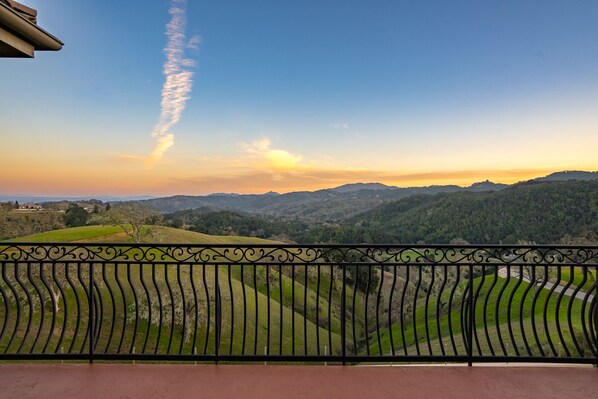 Views of the Santa Lucia mountain range