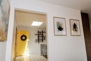 Welcoming entryway.  