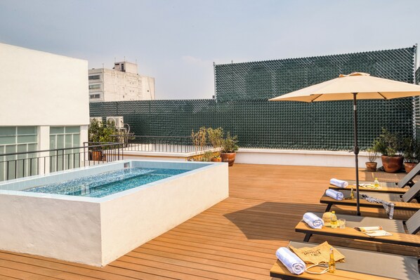 Piscina na cobertura