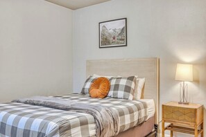 Clothed in fine linens for a restful night