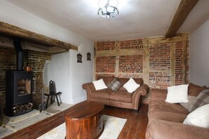 Living Area with Fire place