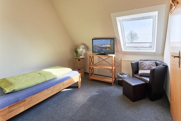 Raum mit Einzelbett, Vosskuhl Kabuff Twee
