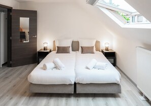 Erlebe Boutique-Schlafqualität bei Bed and Coffee im Herzen der Stadt.