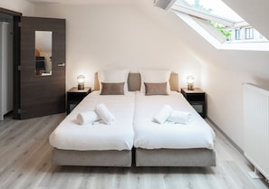 Erlebe Boutique-Schlafqualität bei Bed and Coffee im Herzen der Stadt.