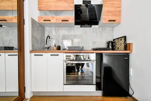 Culinary corner with a modern twist for easy meals.