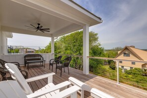 2nd Floor Balcony On the Back of the House