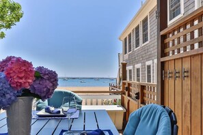 Step onto our spacious deck and be captivated by panoramic views of the ocean.