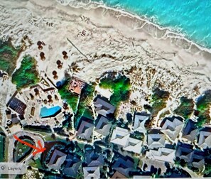 Aerial Photo of Villa Location