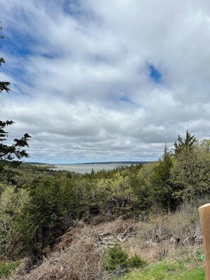 View of Lewis and Clark Lake from the Backyard