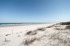 The beach is less than 10 minutes away