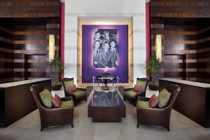 Lobby seating area
