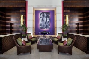 Lobby seating area