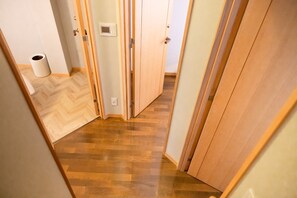 Corridor between bedrooms