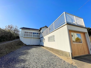 Exterior of the accommodation