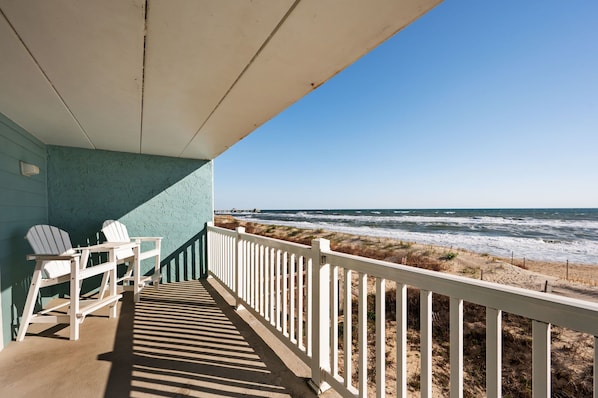Pup-Friendly, Direct Oceanfront Unit
