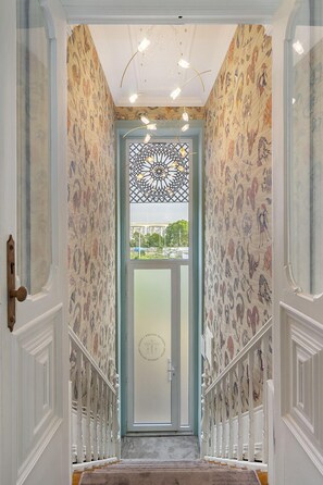 Interior entrance
