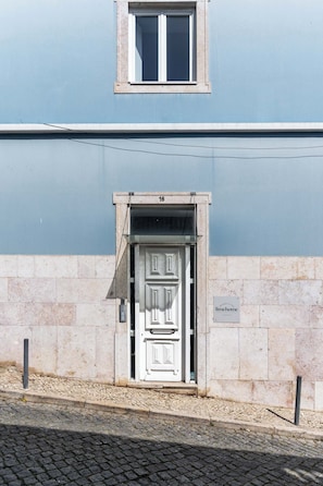 Overnatningsstedets facade