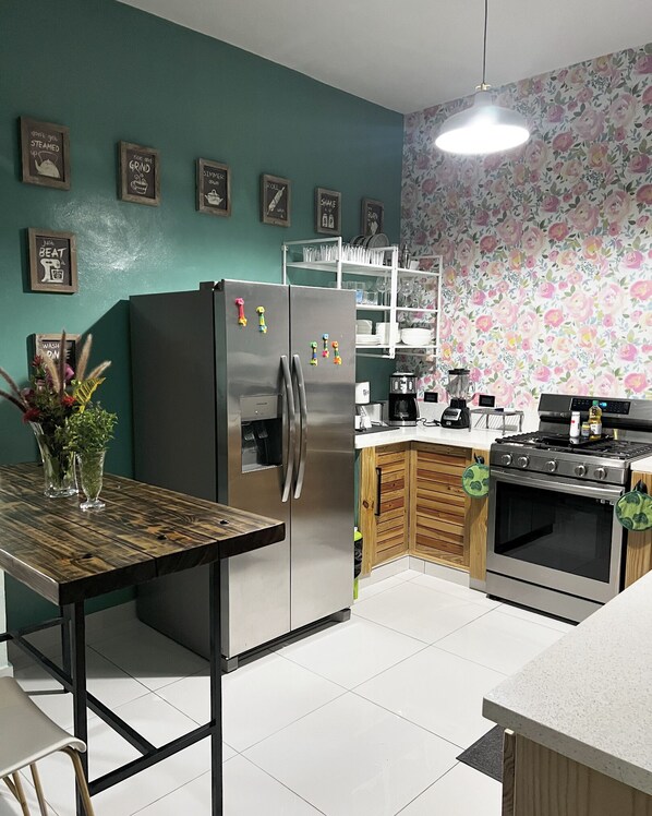 Beautifully decorated kitchen