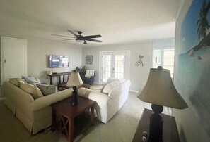 Our cozy living area