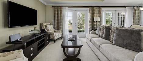 Luxurious open living area!