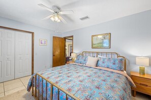 Bedroom 2 with king bed