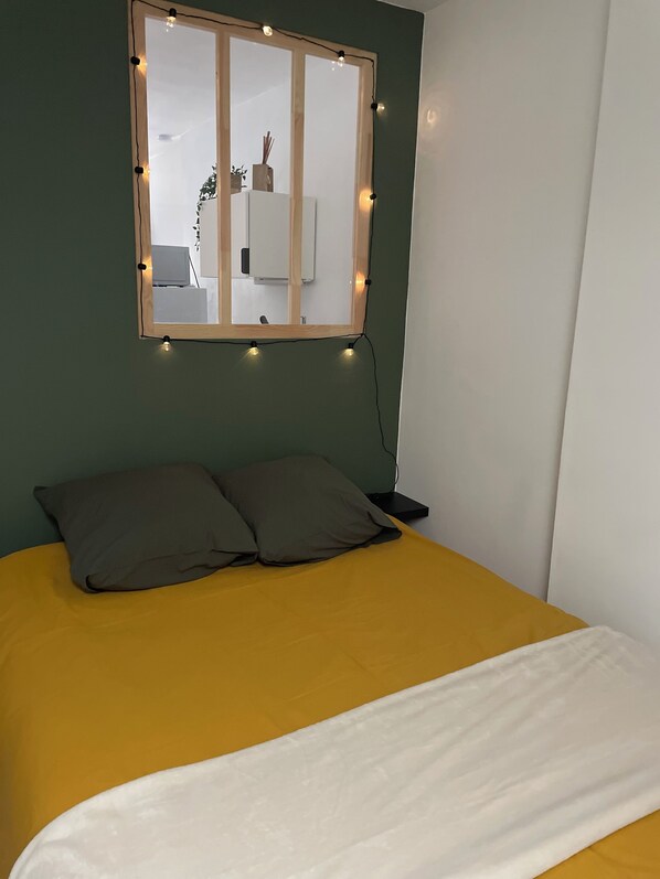 Linge de lit fourni