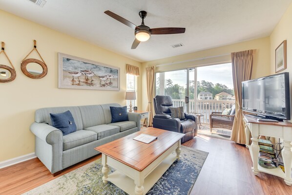 Myrtle Beach Vacation Rental | 2BR | 2BA | 950 Sq Ft | Stairs Required