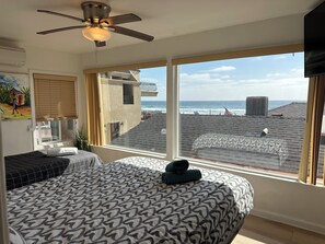 Master bedroom has15 foot wide windows to maximize the awesome views